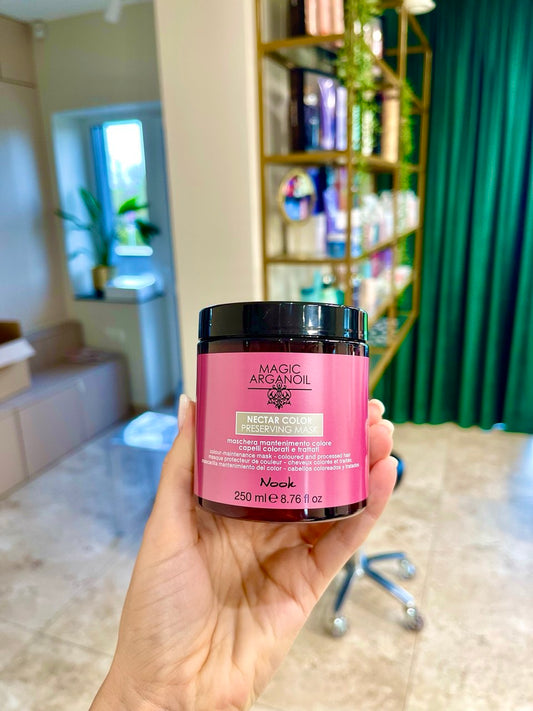 Nook Magic Arganoil NECTAR COLOR kaukė dažytiems plaukams